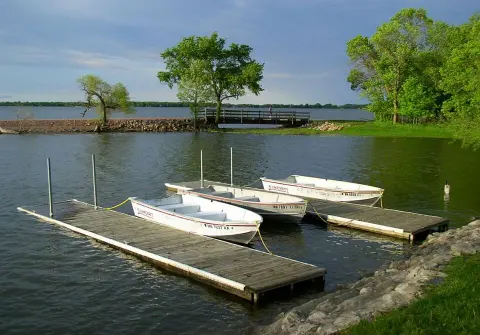 Lake Shetek State Park, 13 miles south of Tracy